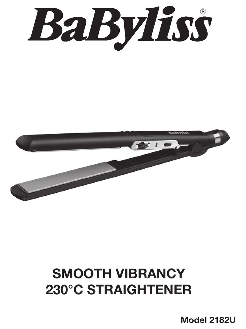 BaByliss 2182U User manual