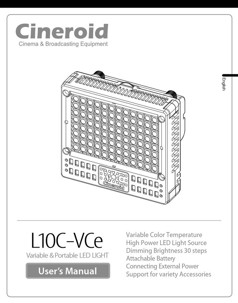 Cineroid L10C-VCe User manual