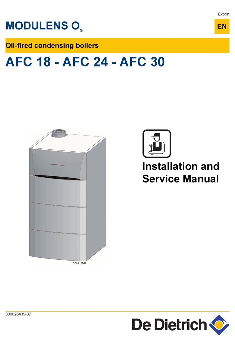DeDietrich MODULENS O AFC 18 Manual