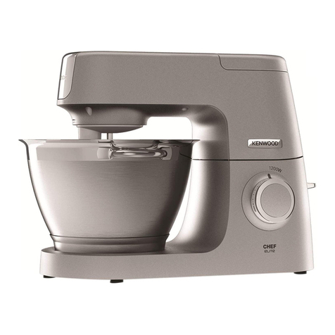 Kenwood KVC51 Chef instructions