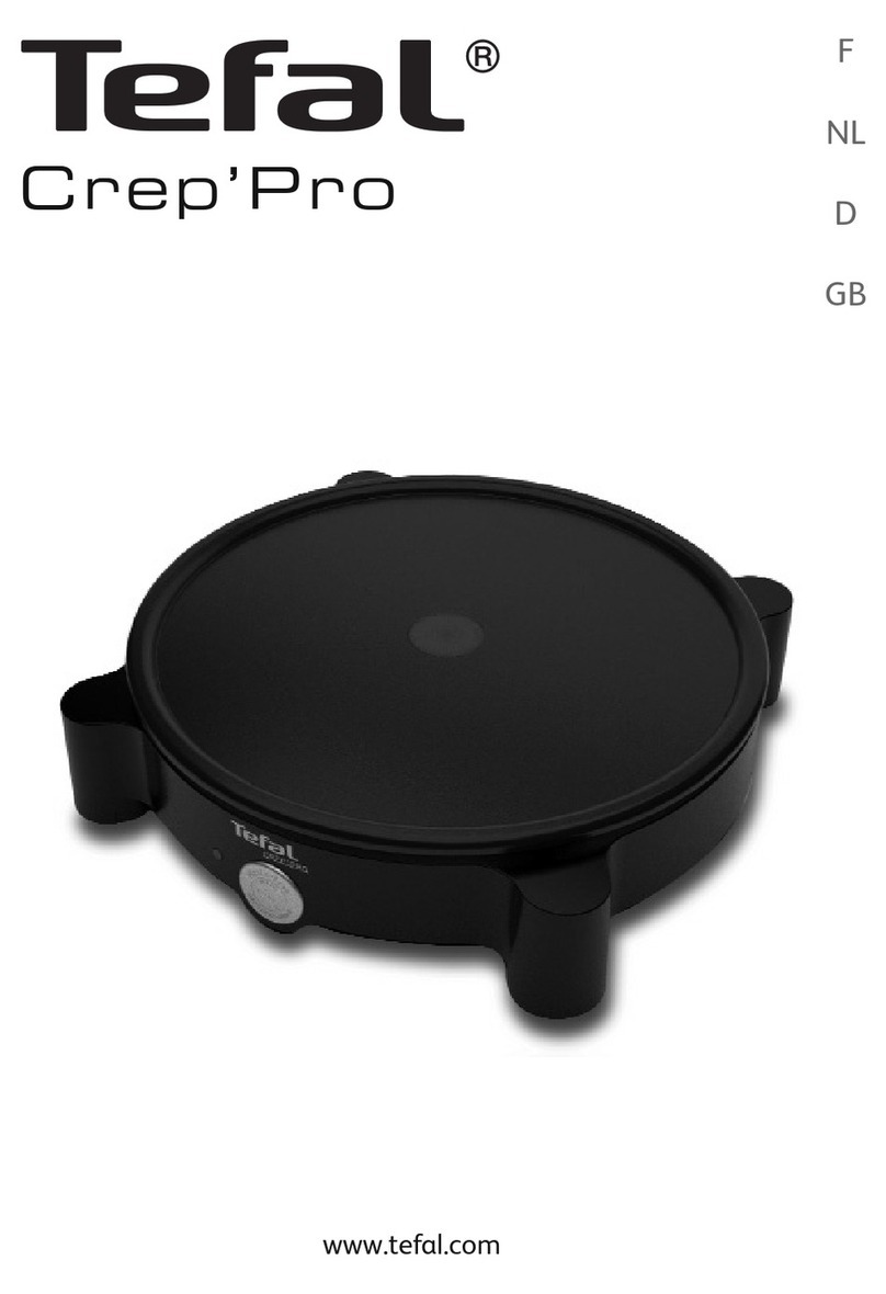 TEFAL Crep'Pro User manual
