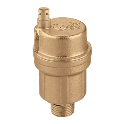 CALEFFI PLUMBVENT NA502640A User manual