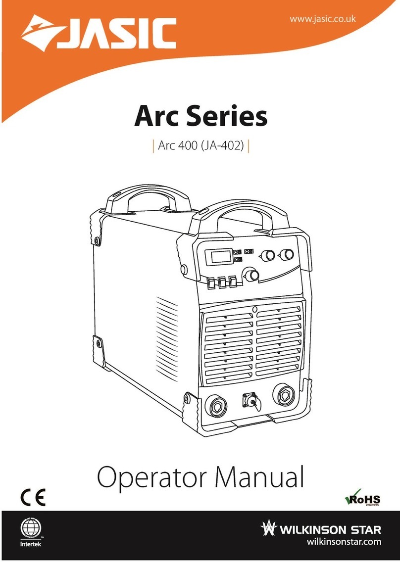 Wilkinson Star Jasic Arc Series Operator's manual