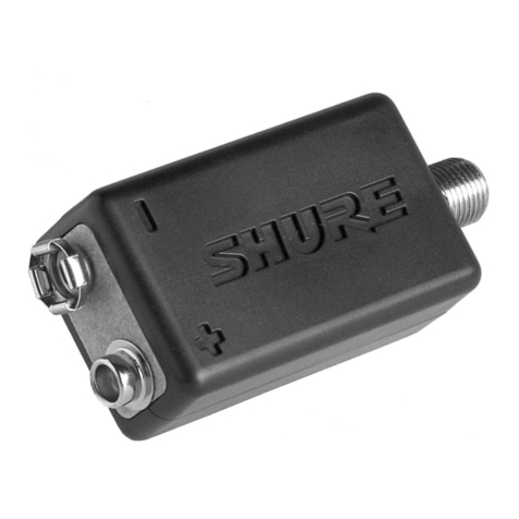 Shure PS9 quick start guide