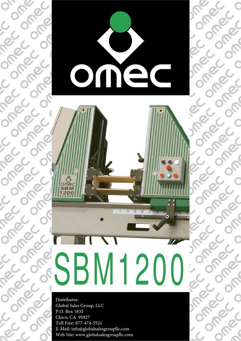 Omec SBM1200 manual