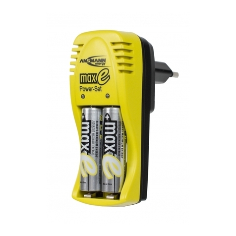 ANSMANN maxE POWER SET User manual