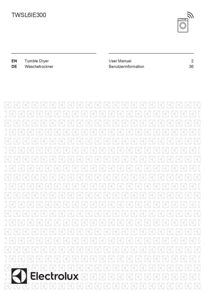 Electrolux TWSL6IE300 User manual