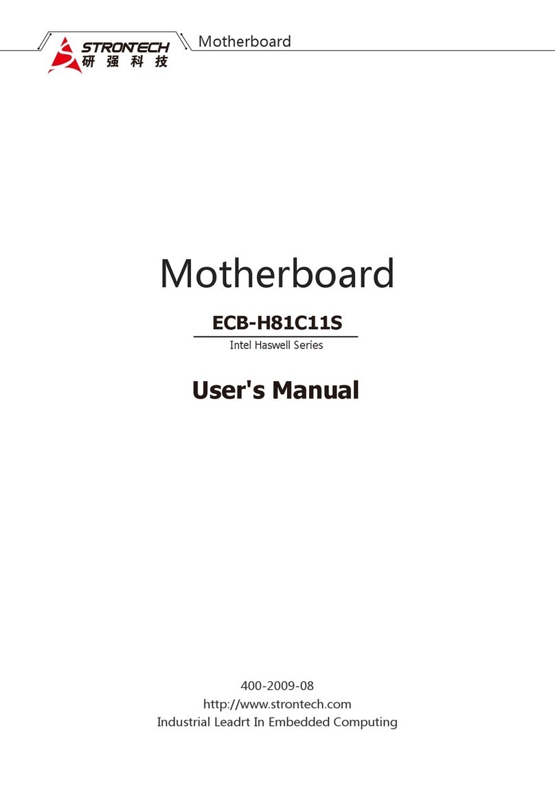 Strontech Intel Haswell Series user manual