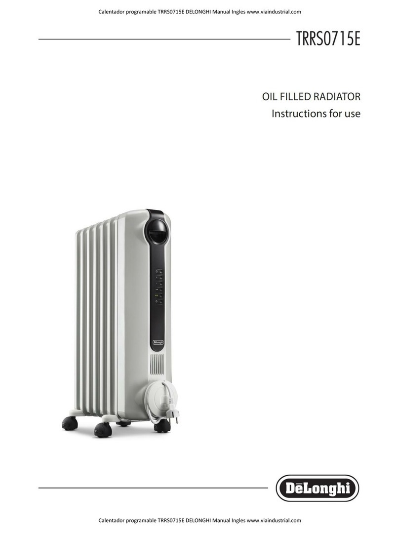 DeLonghi TRRS0715E User manual