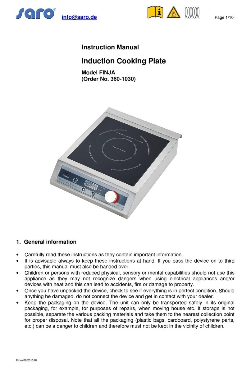 saro FINJA instruction manual