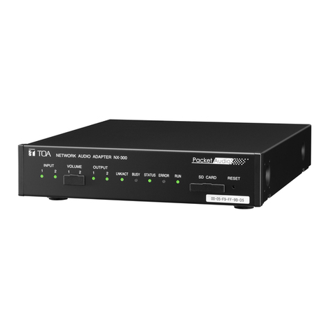 Toa NX-300 User guide