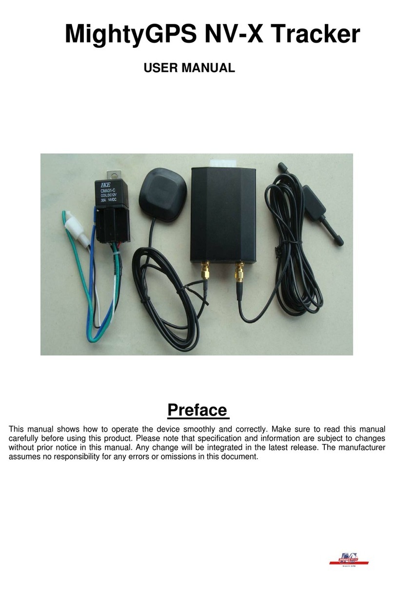 Mighty GPS NV-X user manual