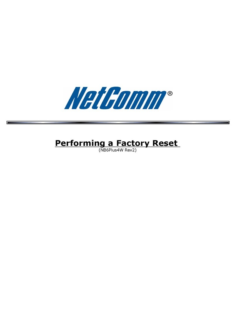 NetComm NB6PLUS4W User manual NetComm NB6PLUS4W User manual