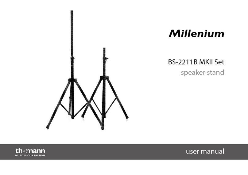 thomann Millenium BS-2211B MKII Set User manual