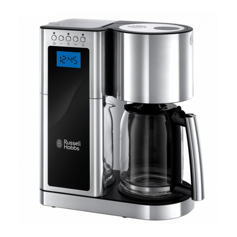 Russell Hobbs Black Glass 23370-56 User manual