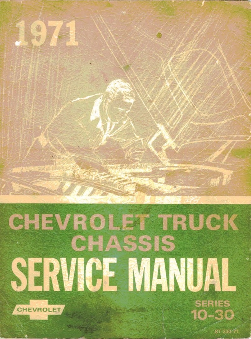 Chevrolet 10 1971 Series User manual