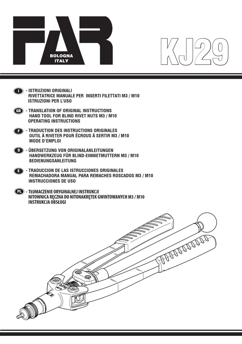 FAR KJ29 Translation of the original instructions