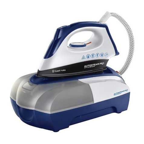 Russell Hobbs Autosteam Pro with Superglide 18653-56 User manual