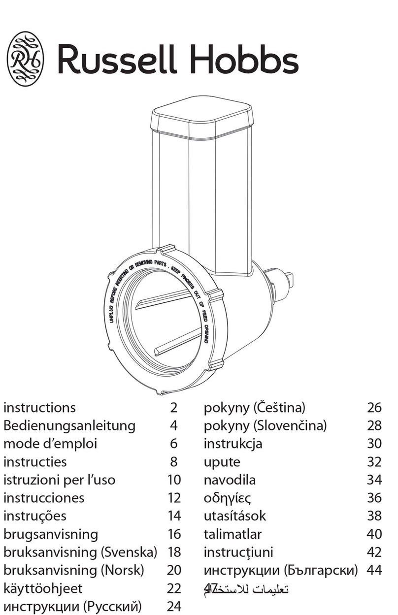Russell Hobbs 155372 instructions