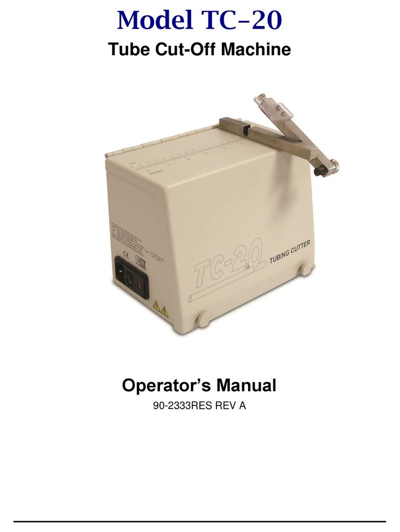 SSI TC-20 Operator's manual