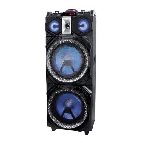 Trevi XF 4000 DJ User manual Trevi XF 4000 DJ User manual