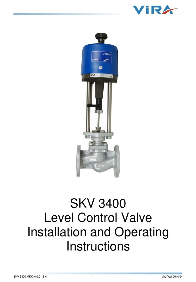Vira SKV 3400 Installation and operating instructions