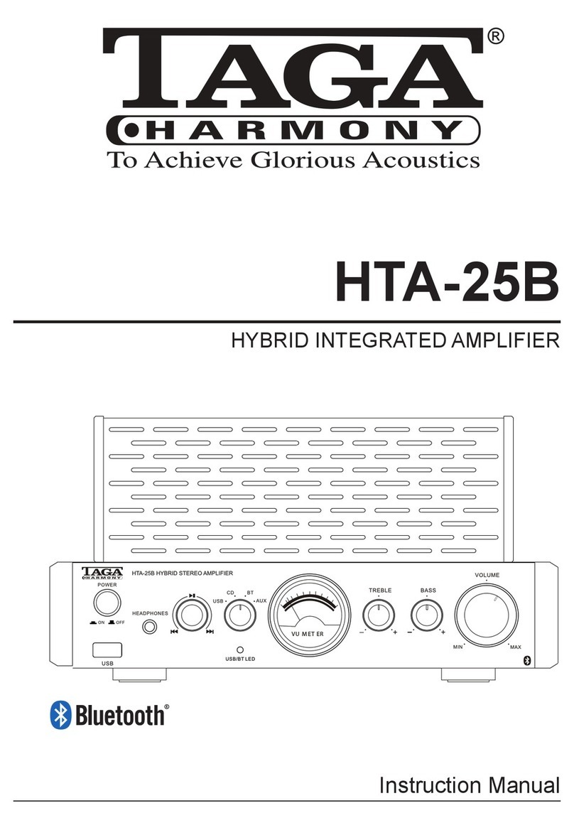 Taga Harmony HTA-25B instruction manual