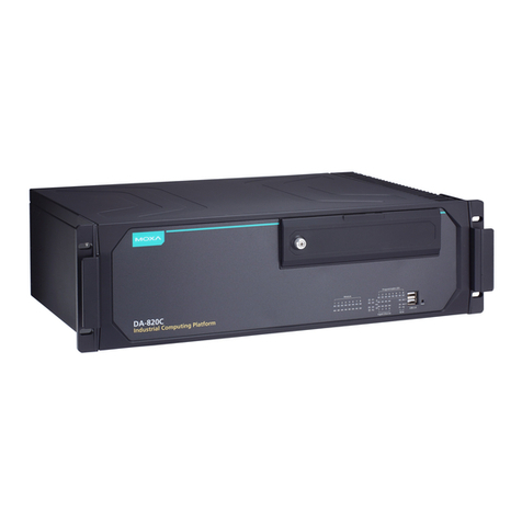 Moxa Technologies DA-820C Series User manual