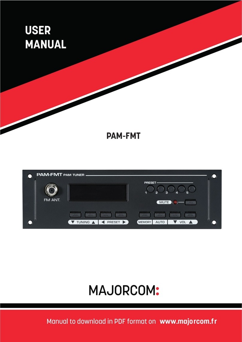 Majorcom: PAM-FMT user manual