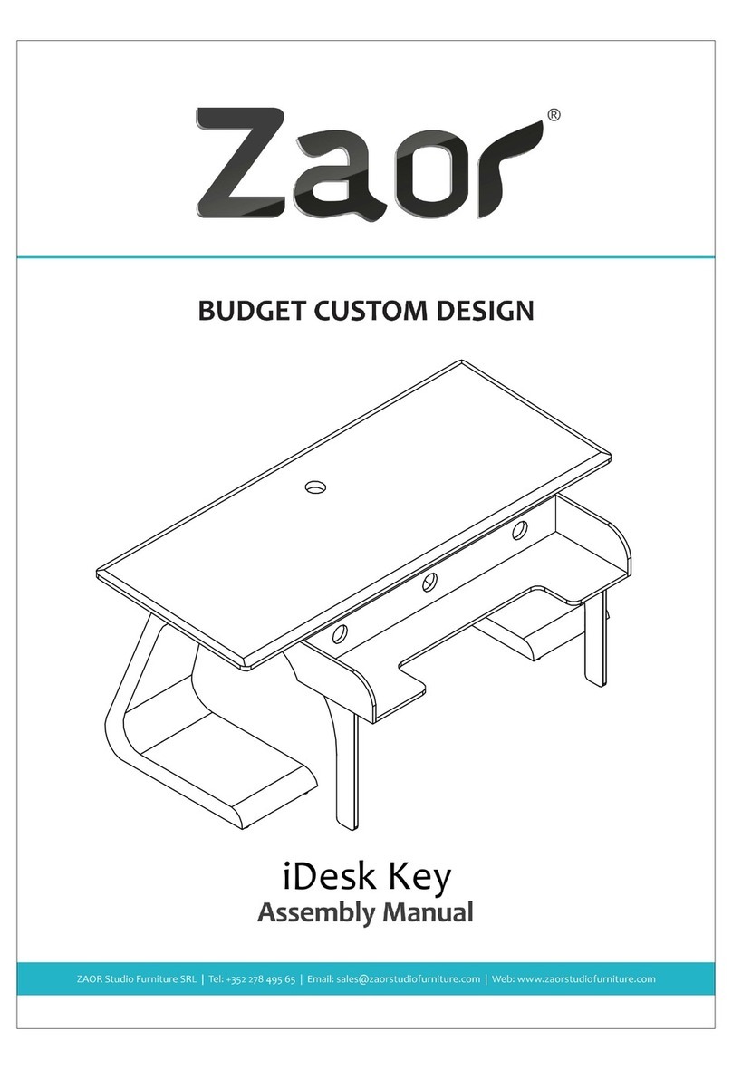Zaor iDesk Key Assembly manual