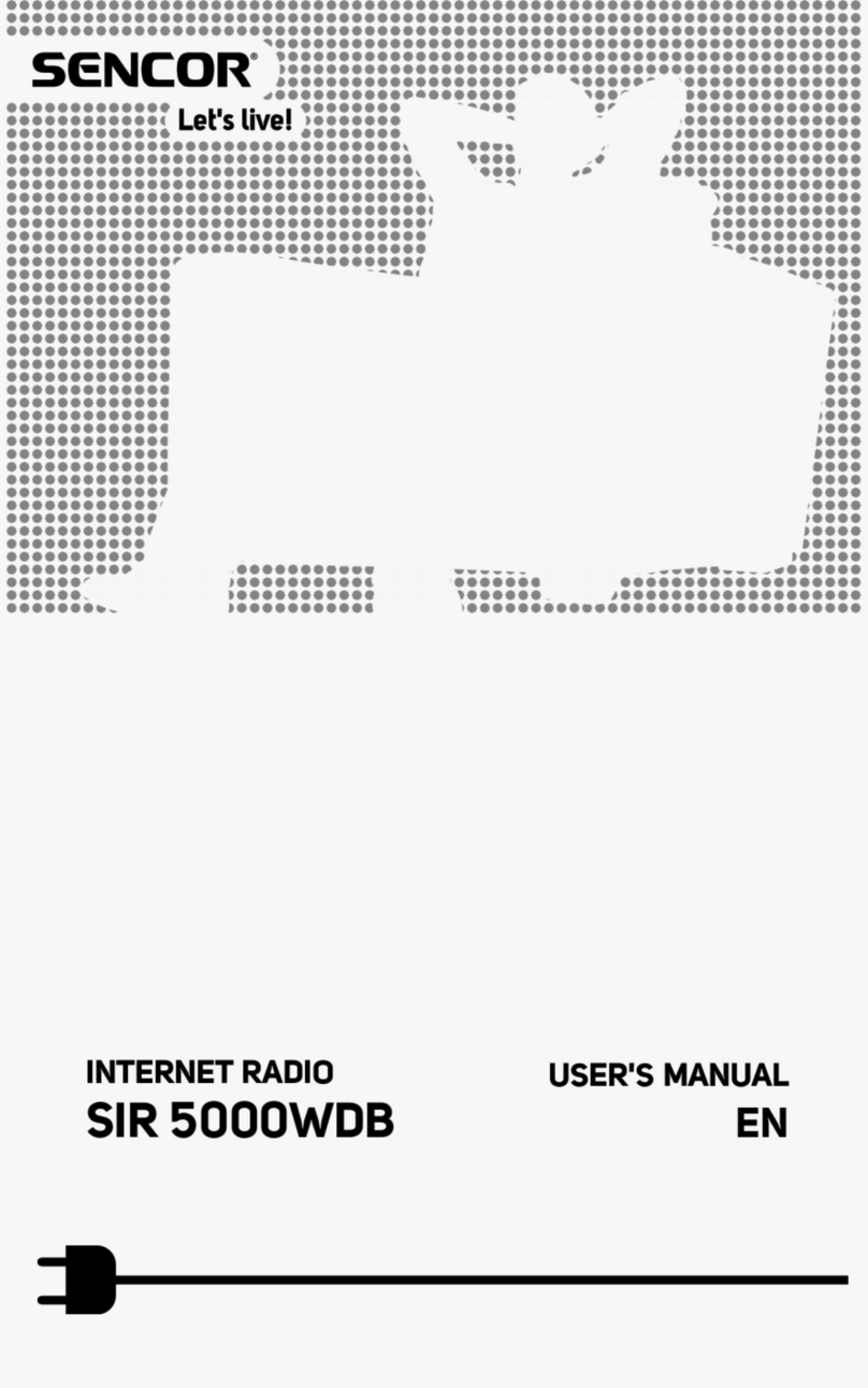 Sencor SIR 5000WDB User manual