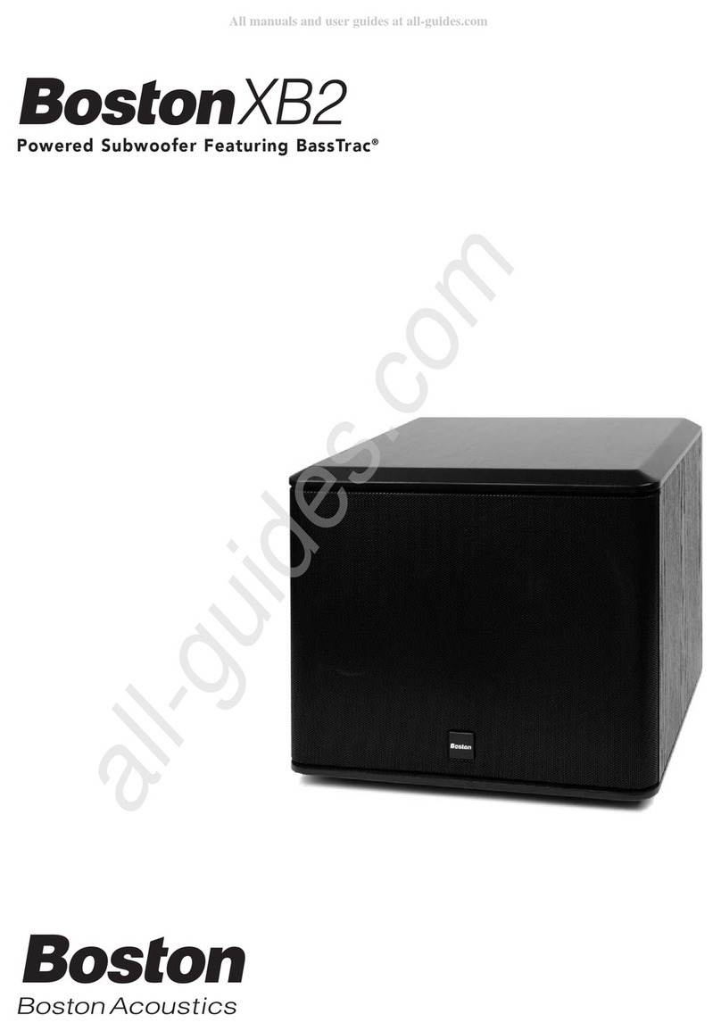 Boston XB2 manual