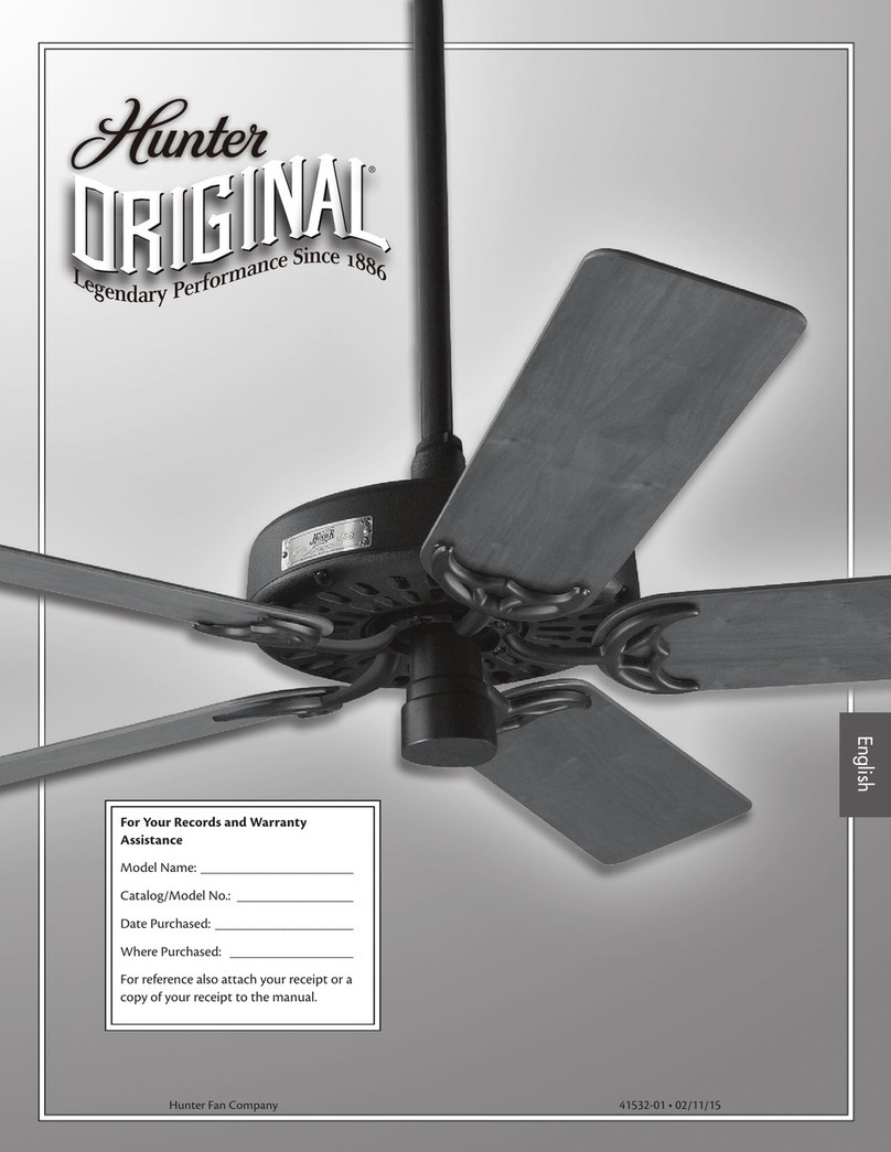 Hunter Original User manual