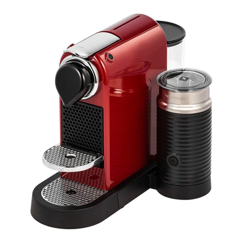 Nespresso CITIZ&MILK C123 manual