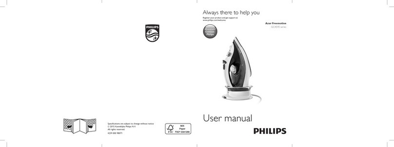 Philips Azur Freemotion GC4590 Series user manual