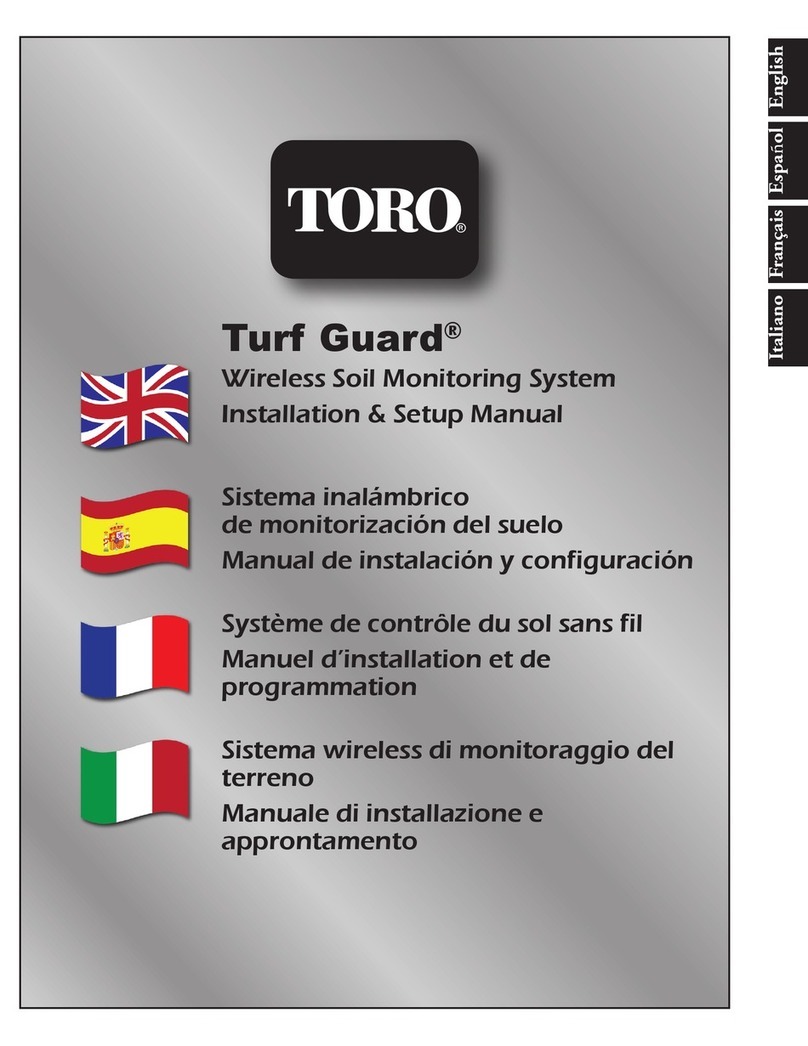 Toro Turf Guard Installation setup manual