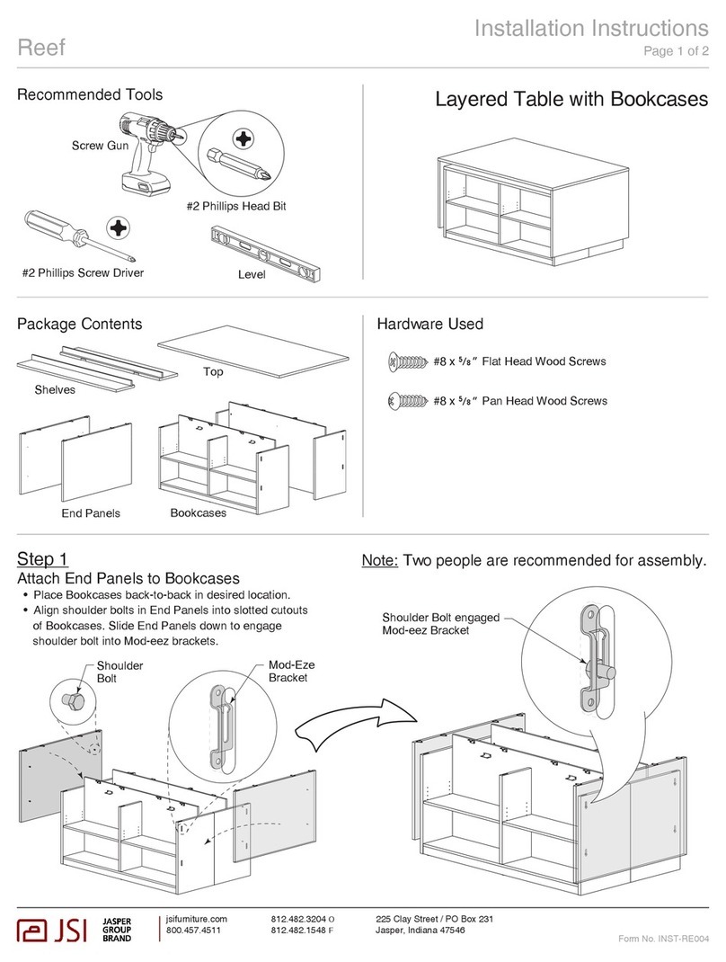 Jasper JSI Reef installation instructions Jasper JSI Reef installation instructions