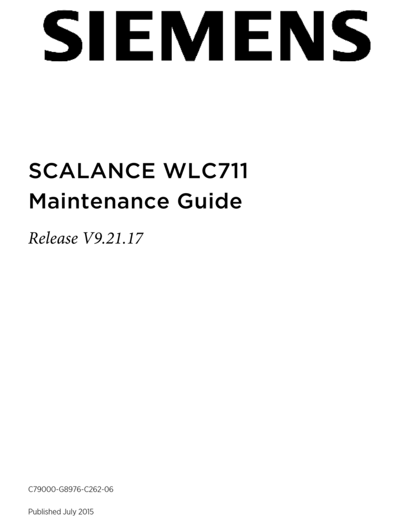 Siemens scalance WLC711 Operating manual