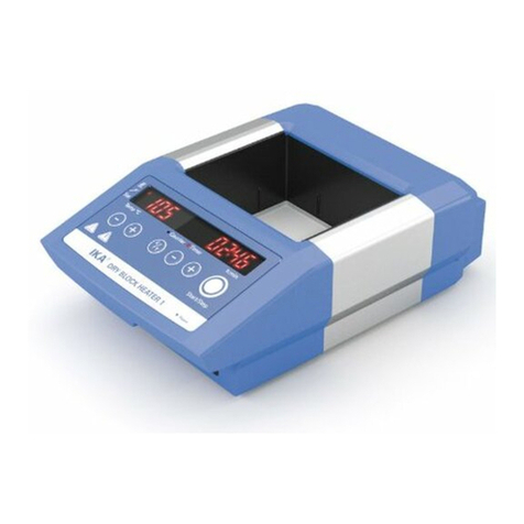 IKA Dry Block Heater 1 User manual