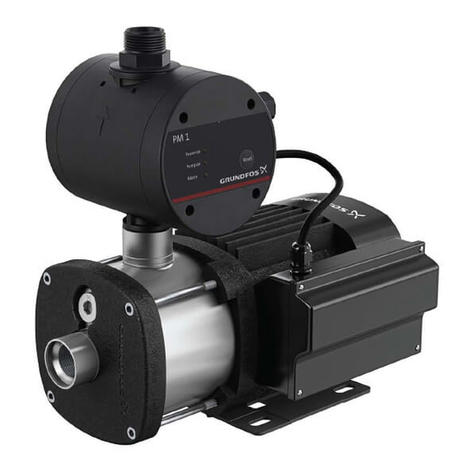 Grundfos CMSP-PM1 Installation and operating instructions