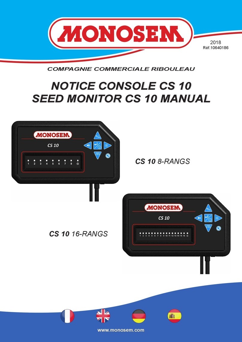 Monosem CS 10 manual