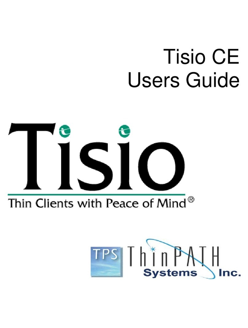 ThinPATH Systems Tisio CE user guide