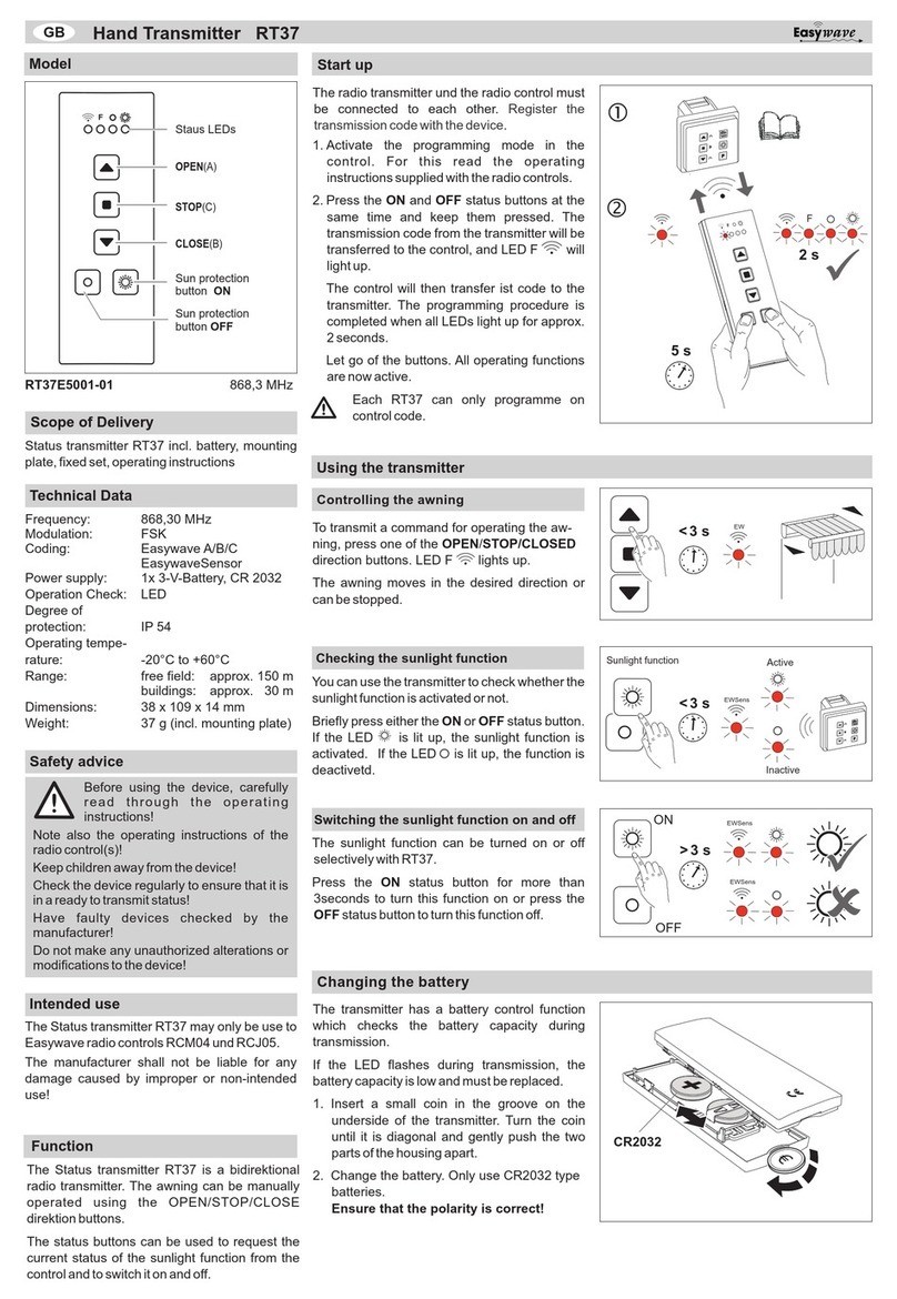 Eldat RT37 manual