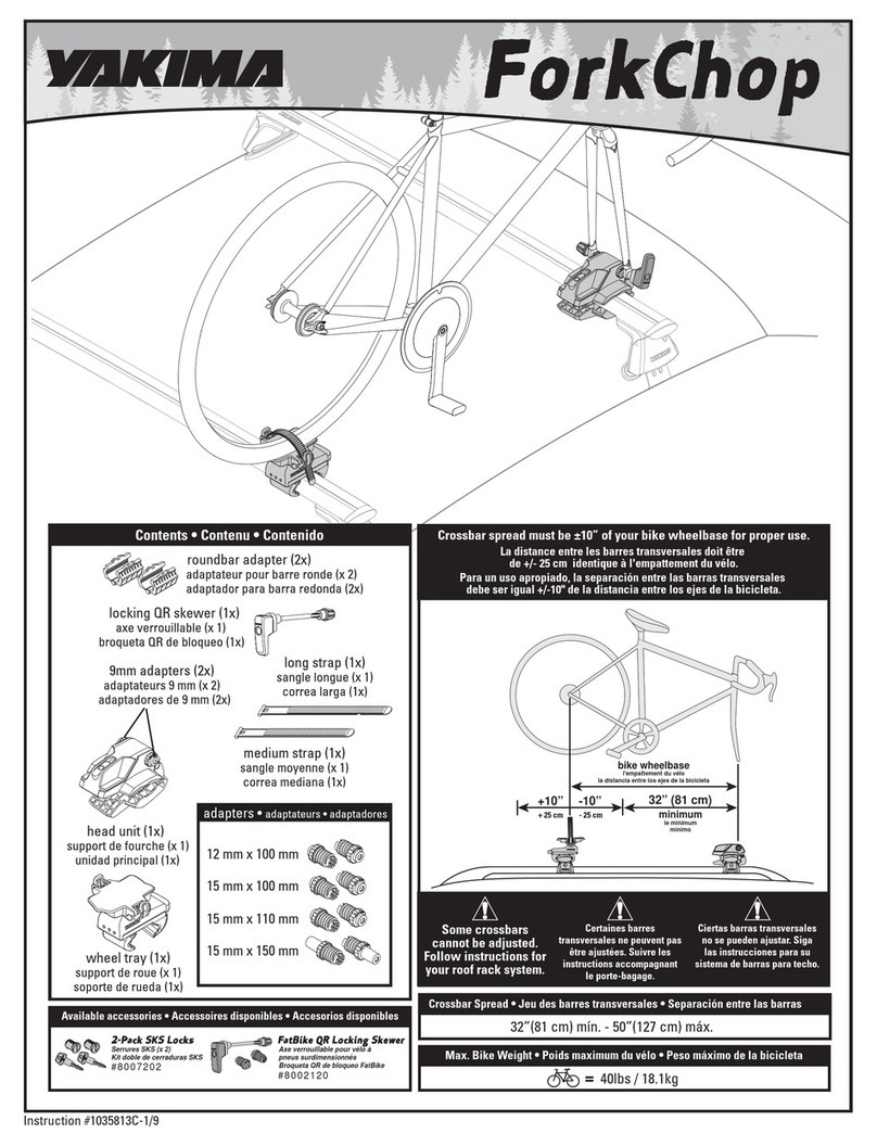 Yakima ForkChop User manual