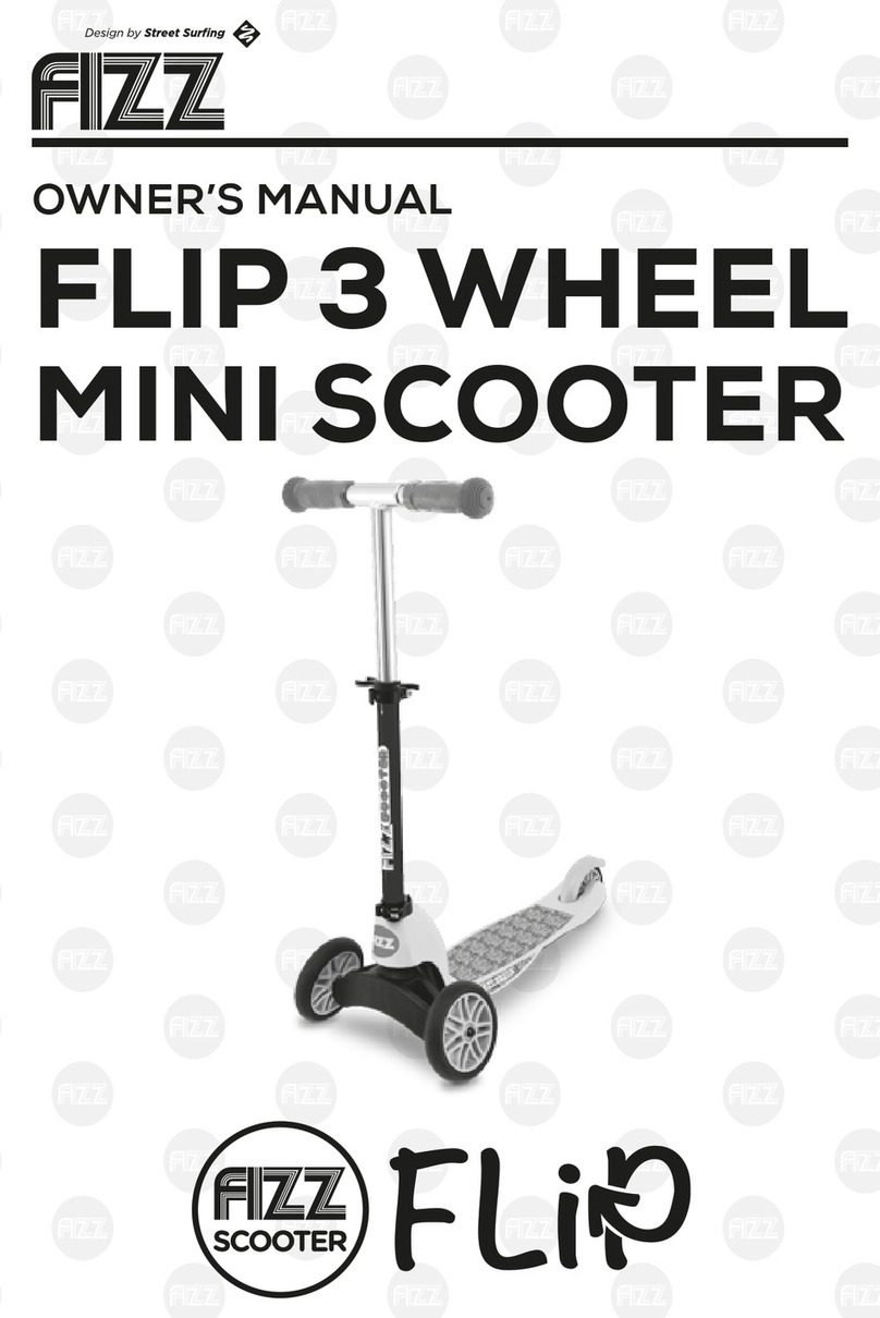 Street Surfing FIZZ FLIP owner's manual