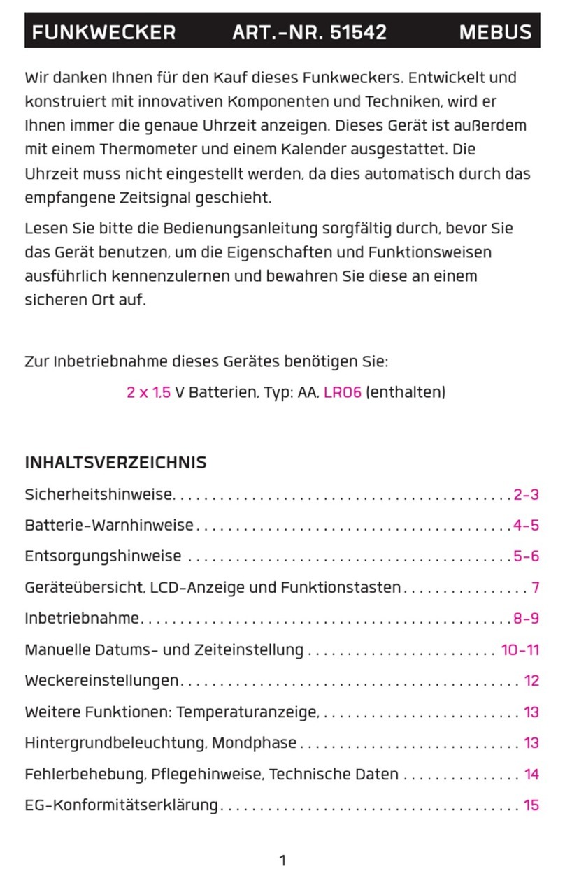 Mebus 51542 manual