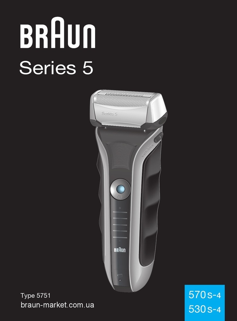 Braun 5 Series User manual