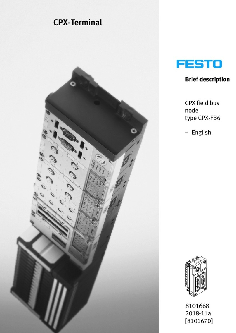 Festo CPX-FB6 Translation of the original instructions