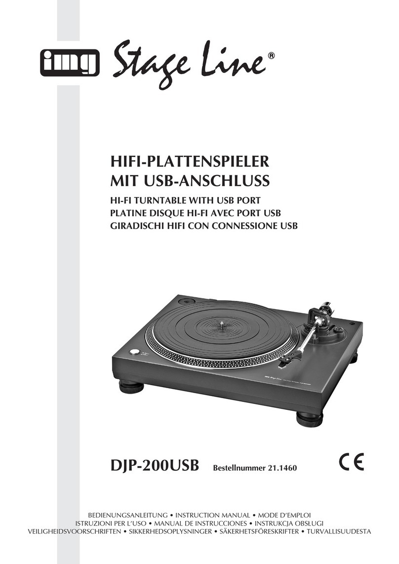 Stageline DJP-200USB User manual