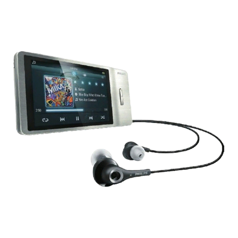 Philips GoGear MUSE Series User manual